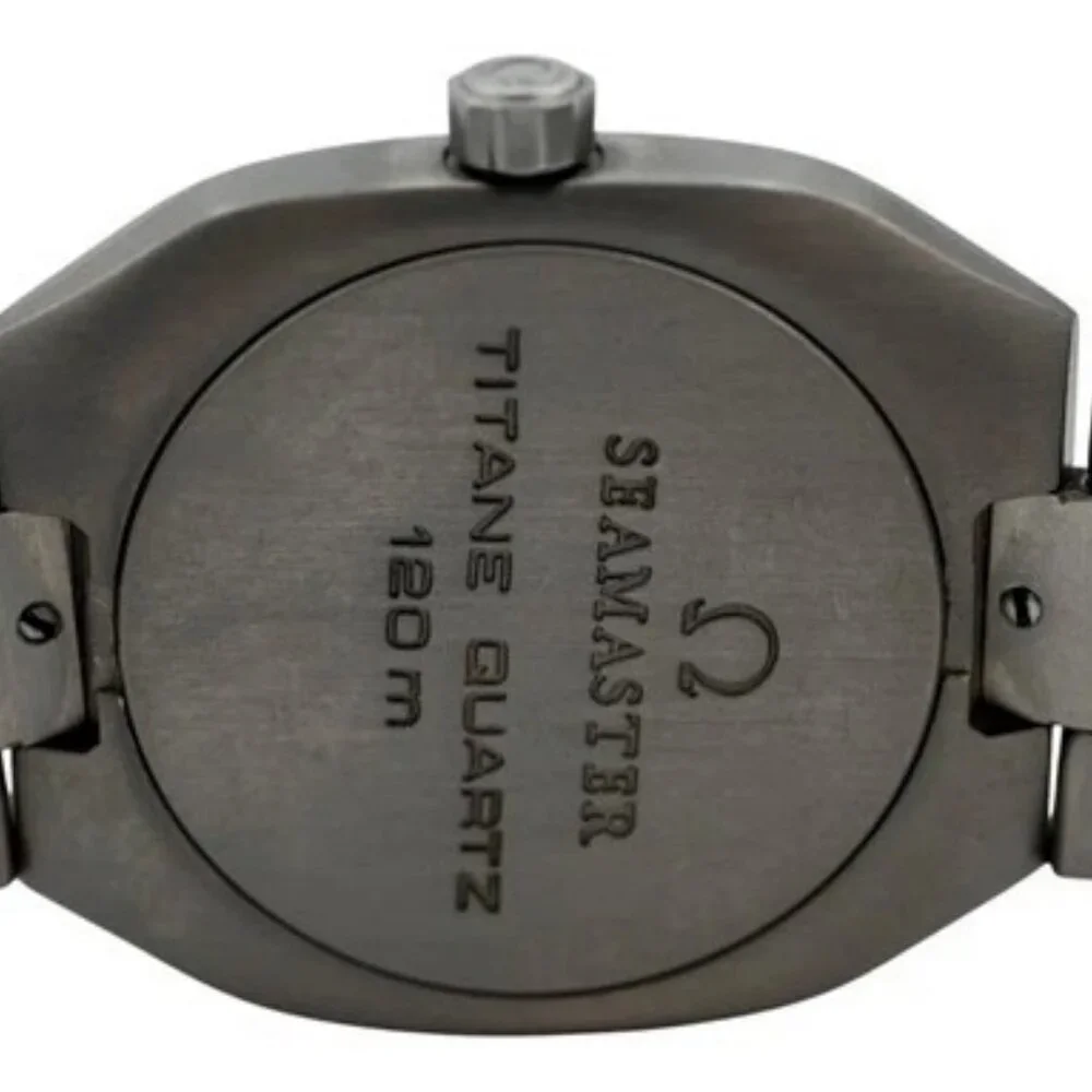 Omega 32mm Rare Seamaster Polaris Titanium Palladium Swiss Watch! Ref: 196.0291! - Picture 9 of 10